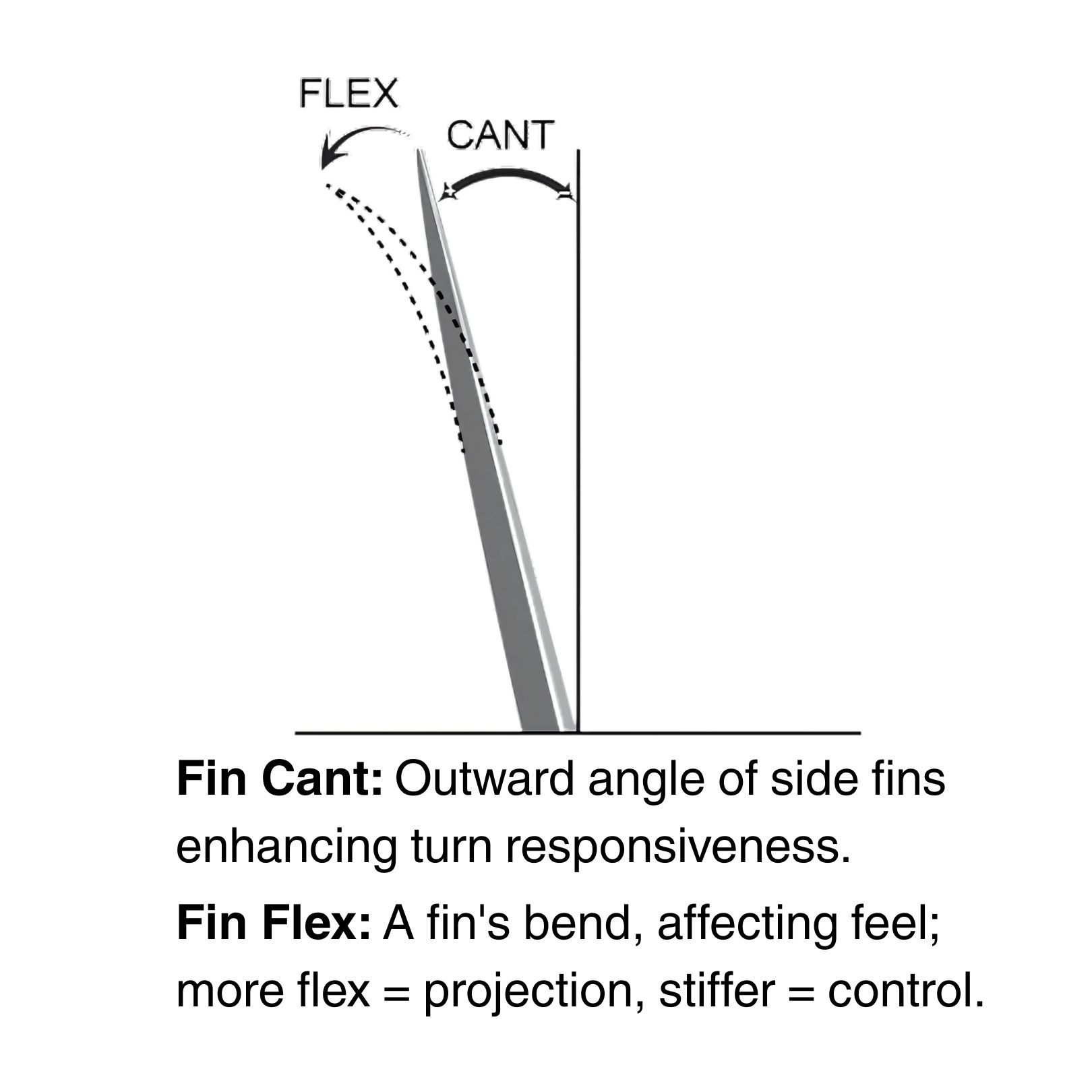 Fin Cant and Flex